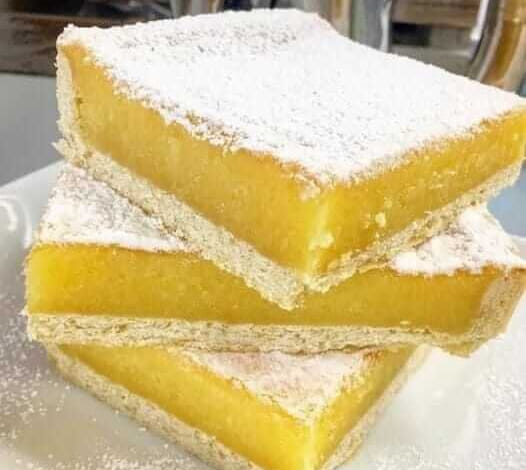 Weight Watchers Lemon Bars