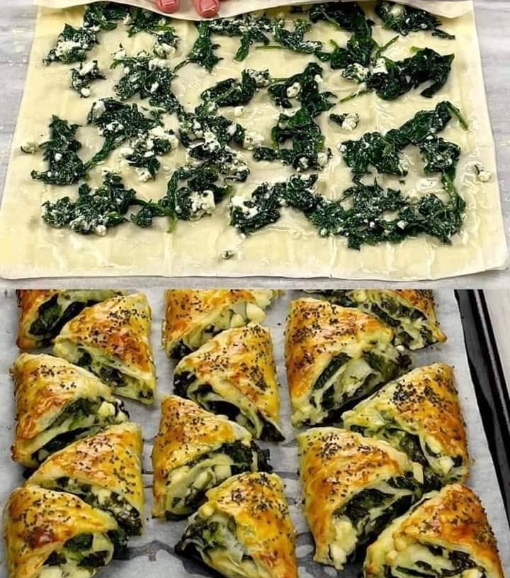 WORLD’S BEST GREEK SPANAKOPITA TRIANGLES