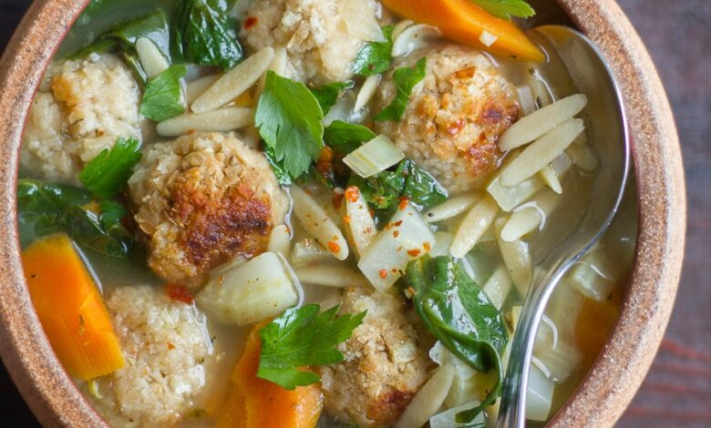 VEGAN ITALIAN WEDDING SOUP