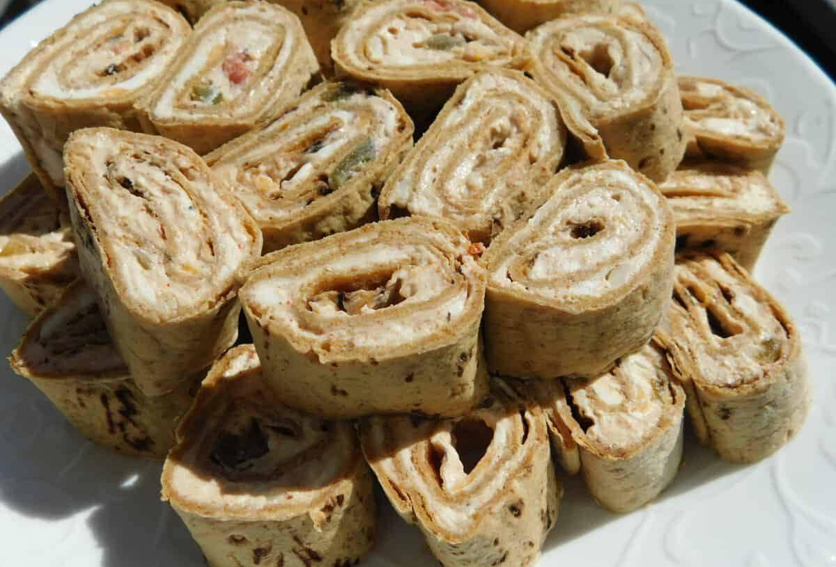 Chicken Taco Tortilla Pinwheels