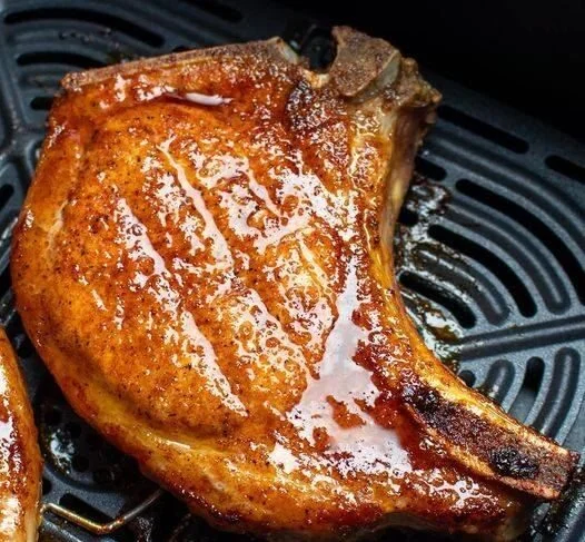 Air Fryer Thick Pork Chops