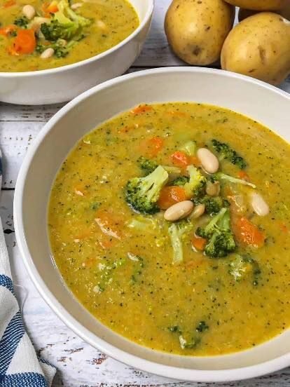 Creamy Broccoli Potato Soup