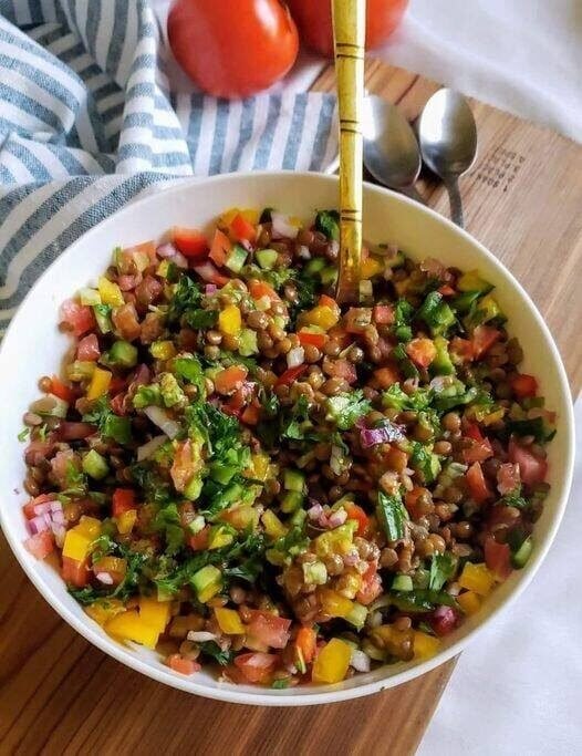 Vegan Lentil Salad