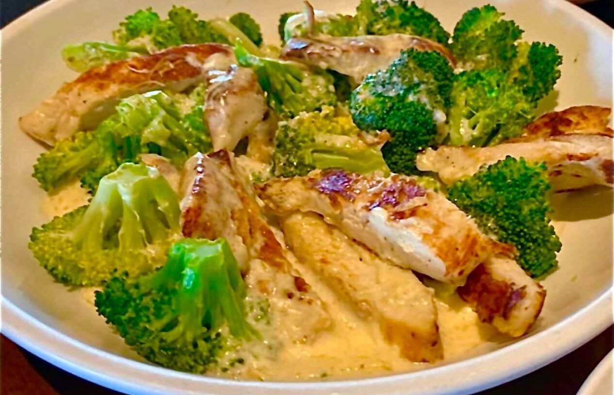 Weight Watchers Chicken Alfredo with Broccoli