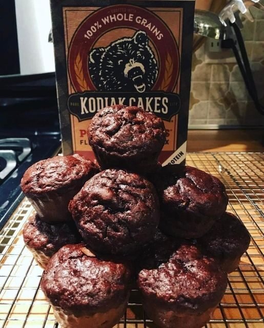 WW Chocolate Kodiak Muffins
