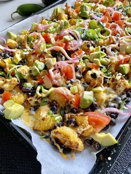 cauliflower nachos