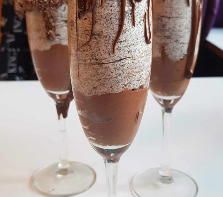 Chocolate Mousse with Oreo Cream