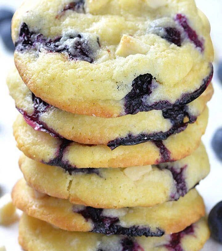 Vegan Blueberry Cookies Recipe