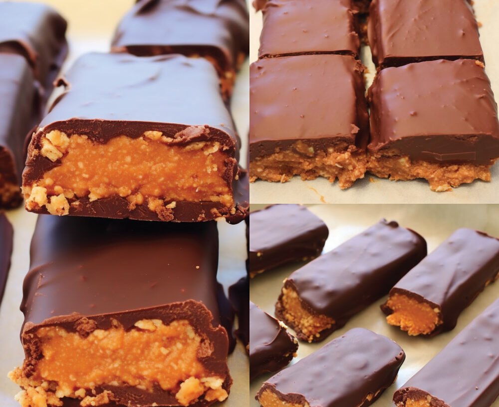 Keto Butterfinger candy bars