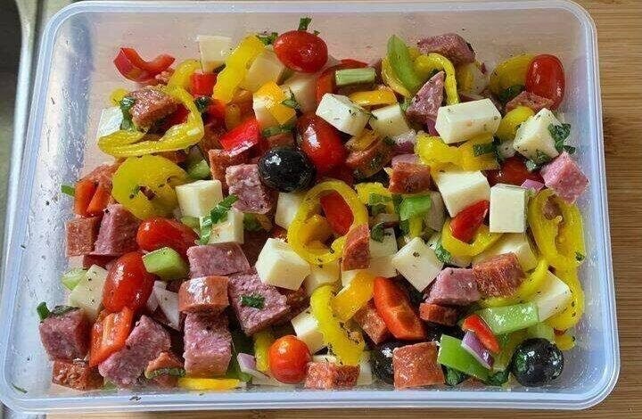 Low Carb Anti-pasta Salad😋