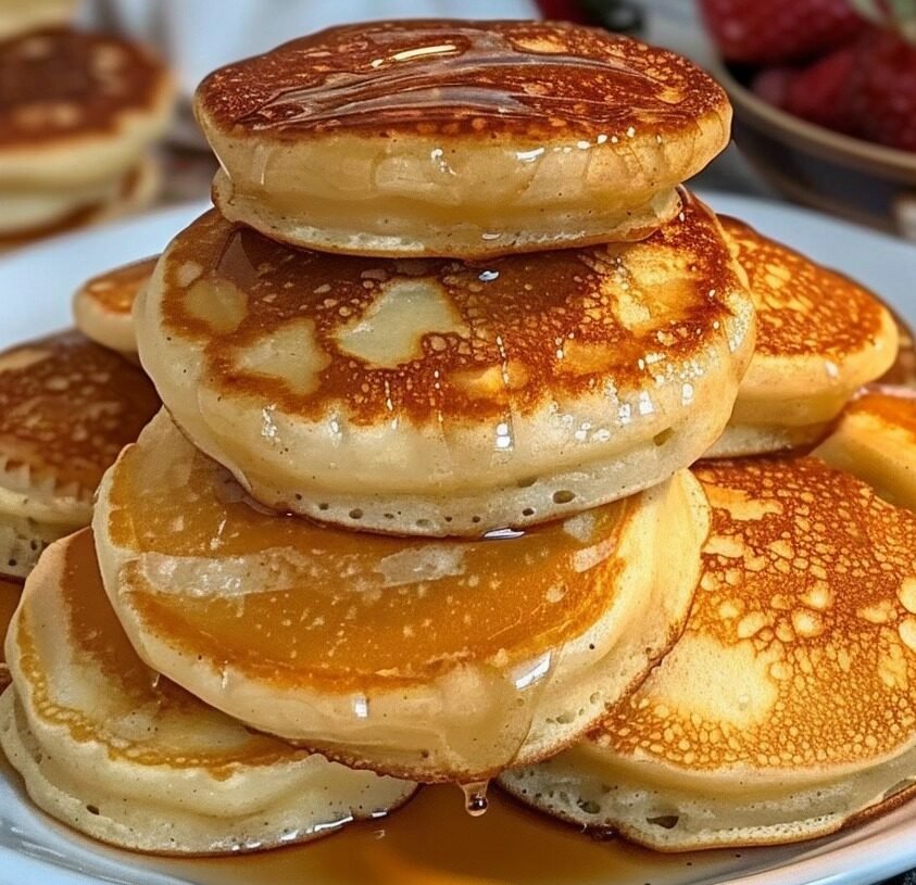 Mini Fluffy Pancakes