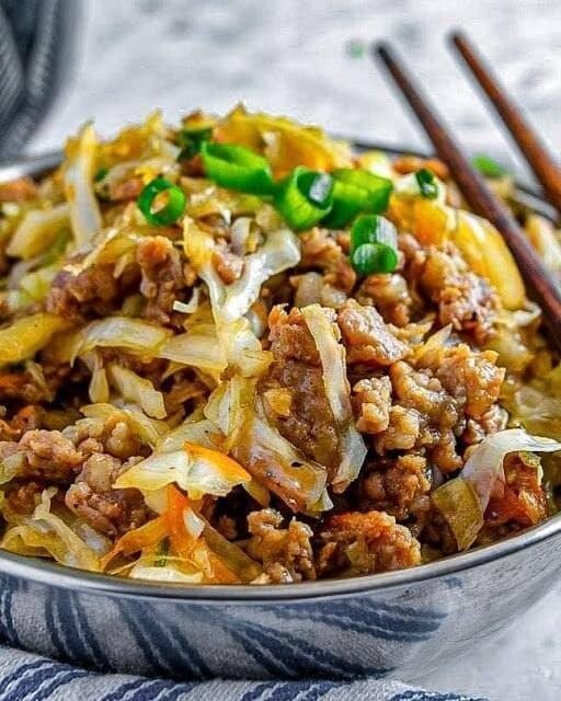 Egg Roll in a Bowl (Keto)