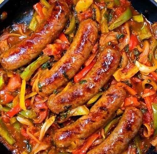 Sausage Peppers and Onions