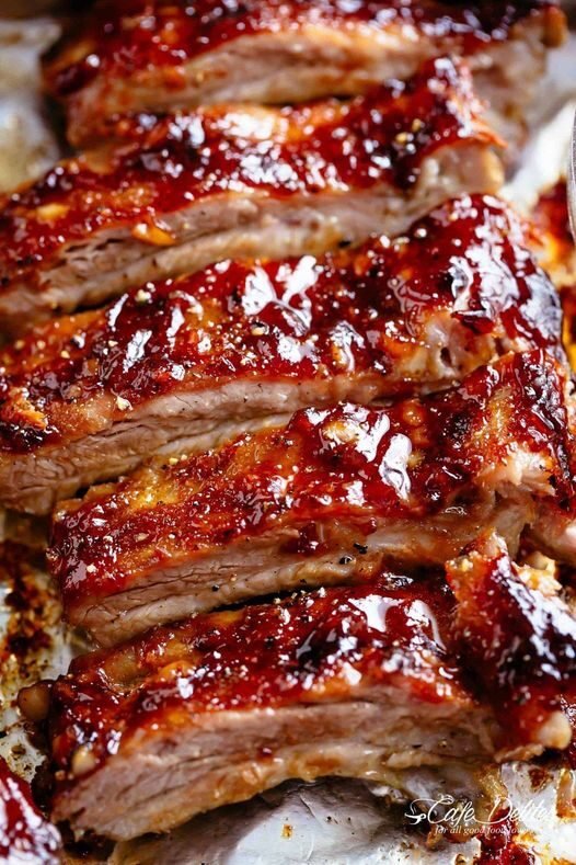 Oven Baked BBQ Ribs Weight Watchers