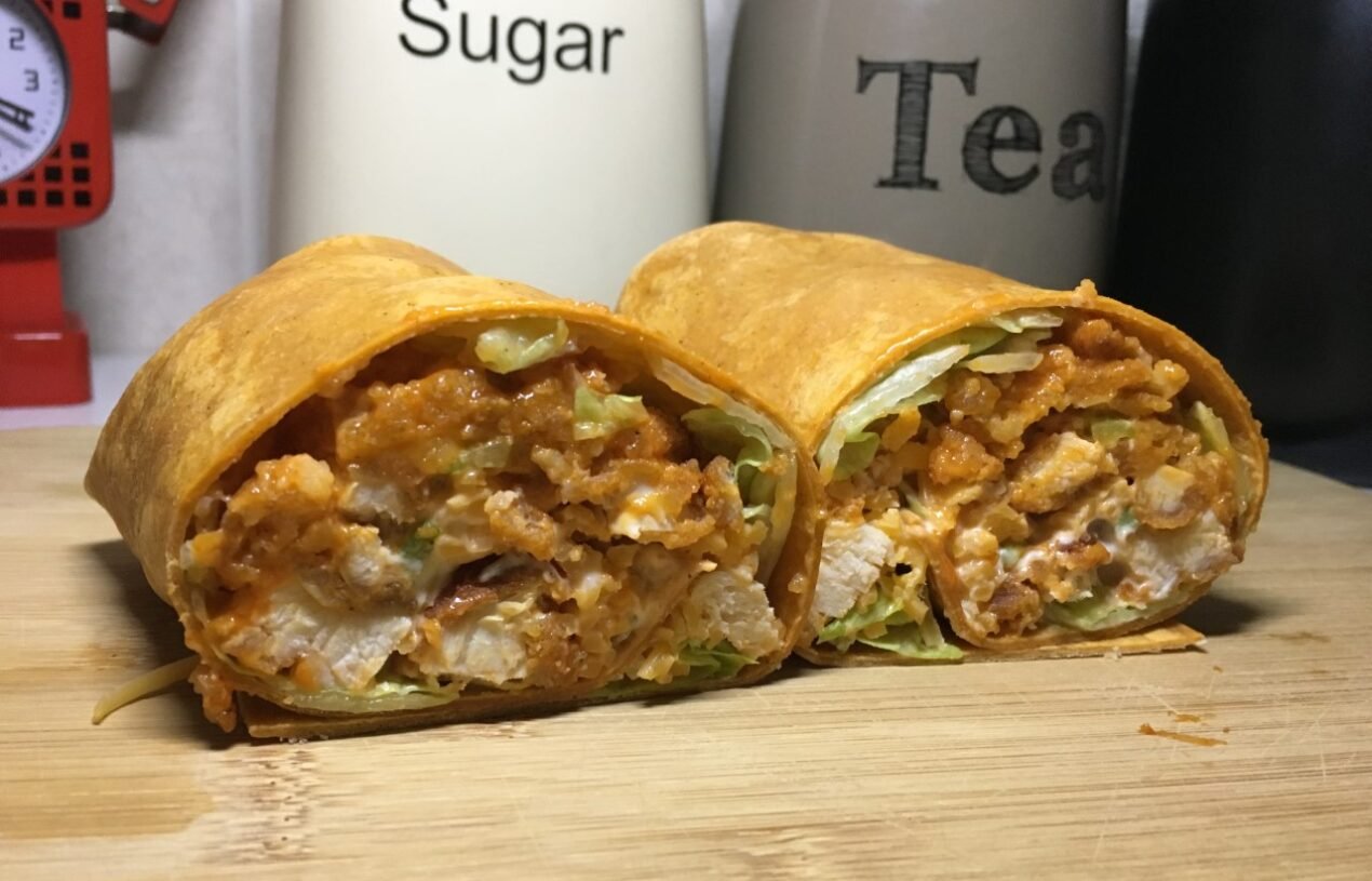 Buffalo Chicken Folded Wrap