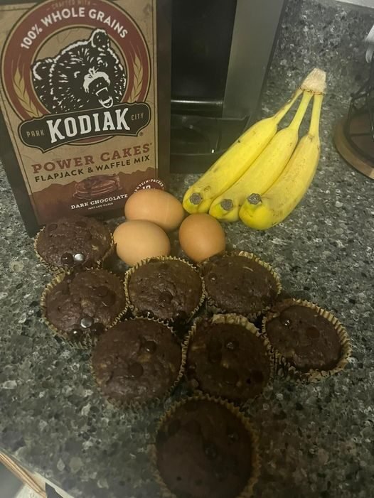 WW Chocolate Kodiak Muffins