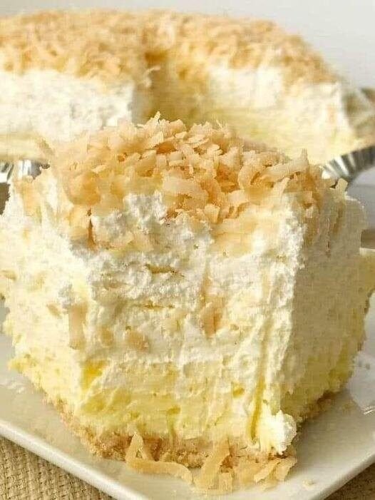 Home Made Coconut Cream Pie