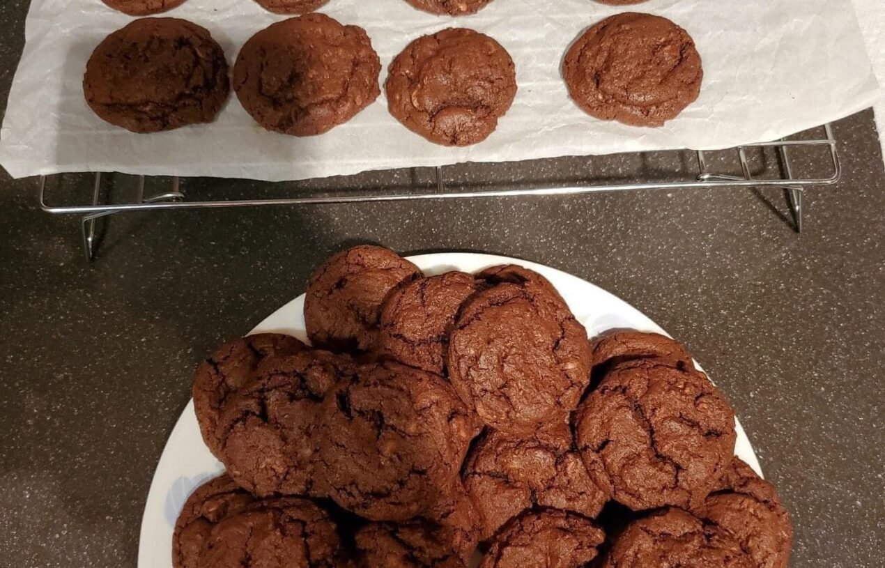One-Point Weight Watchers Sugar-Free Chewy Chocolate Cookies