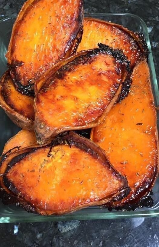 Roasted Sweet Potatoes