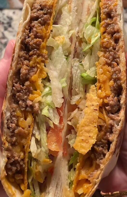 Cheeseburger Crunch Wrap