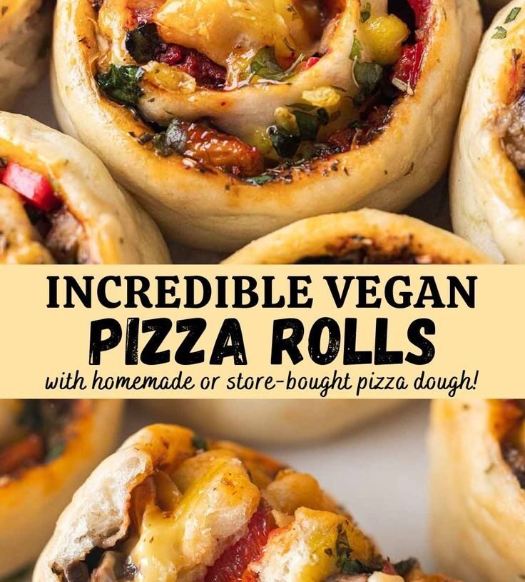 VEGAN PIZZA ROLLS