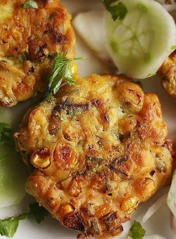 Vegan Corn Fritters