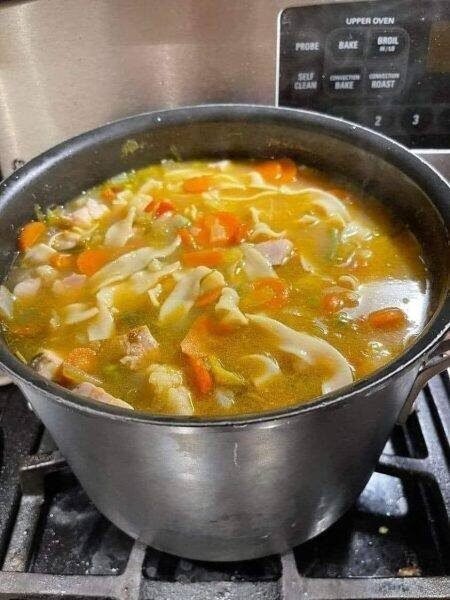 Home Made CHICKEN NOODLE SOUP