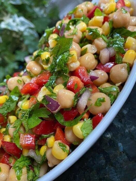 Vegan Chickpea Salad