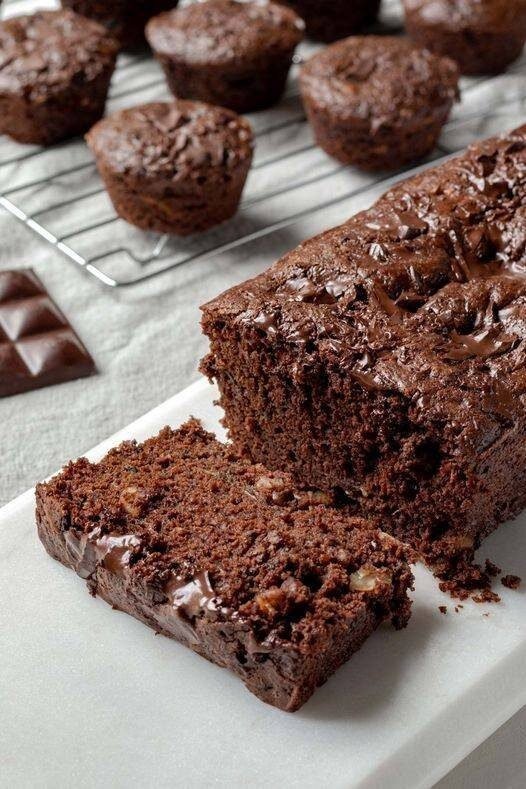 Vegan Chocolate Zucchini Bread