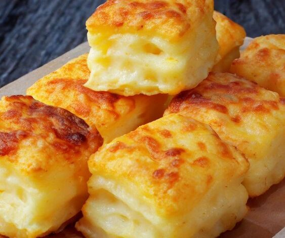 Homemade Potato Cheese Puffs😋