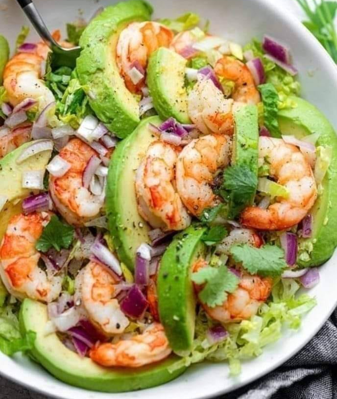 Weight Watchers Shrimp Avocado Salad