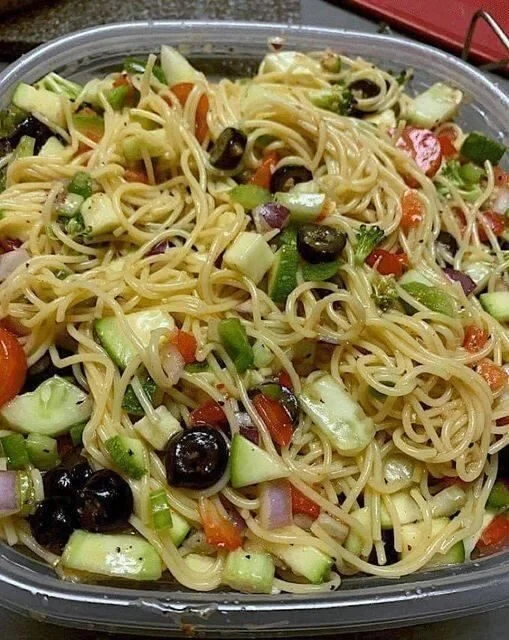 Vegan California-Spaghetti-Salad