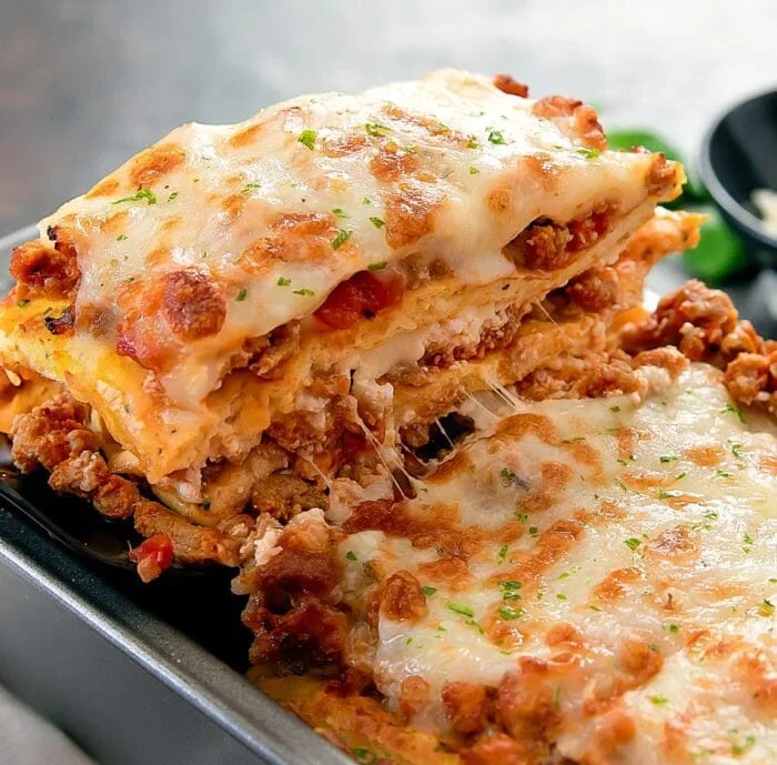 Mexican Keto taco Lasagna