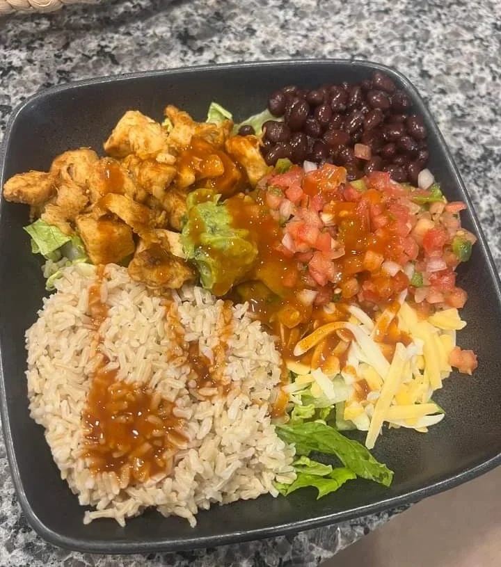 Zero Point Chicken Burrito Bowls