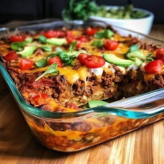 Keto Taco Casserole