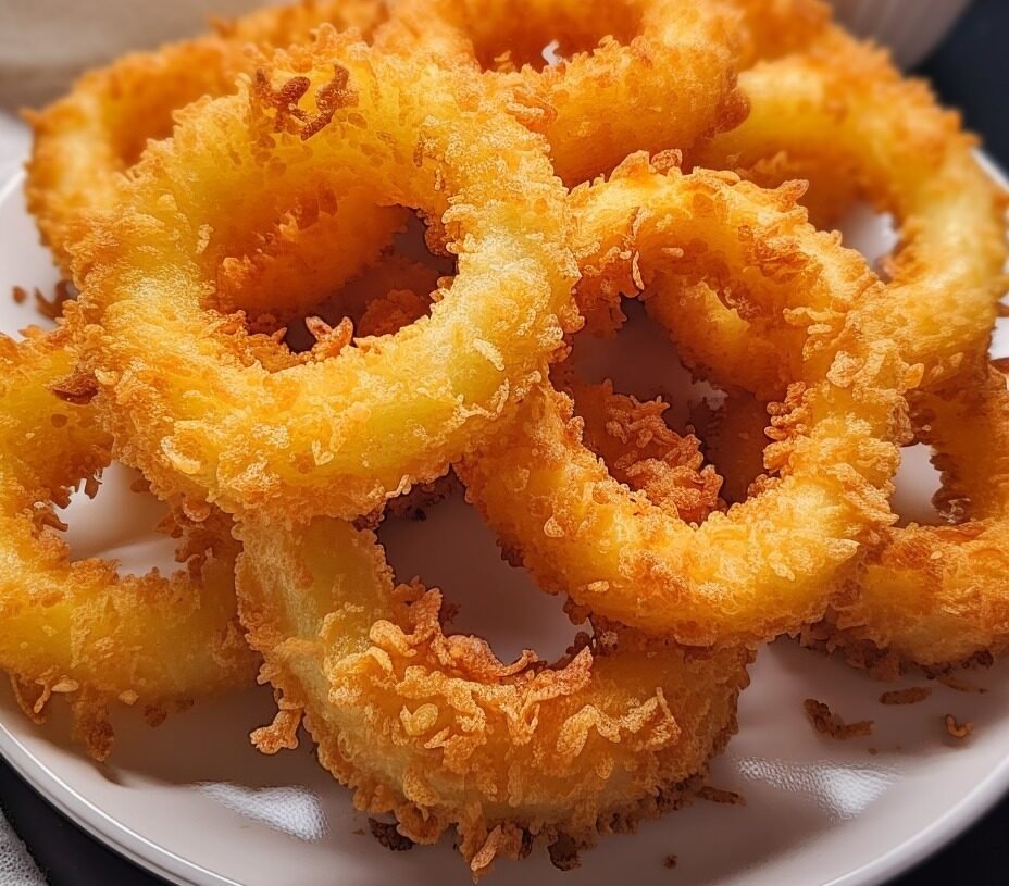 Healthy Vegan Onion Rings