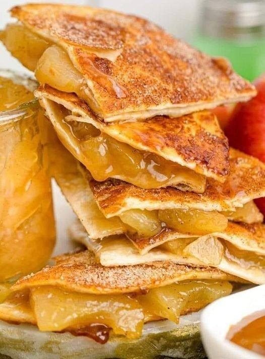 Apple Pie Quesadillas