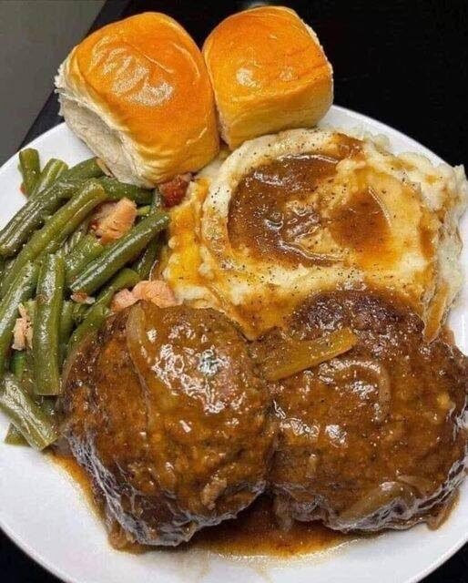 Salisbury Steak with Onion Gravy Weight Watchers