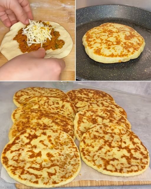 Weight Watchers Stuffed Flatbread
