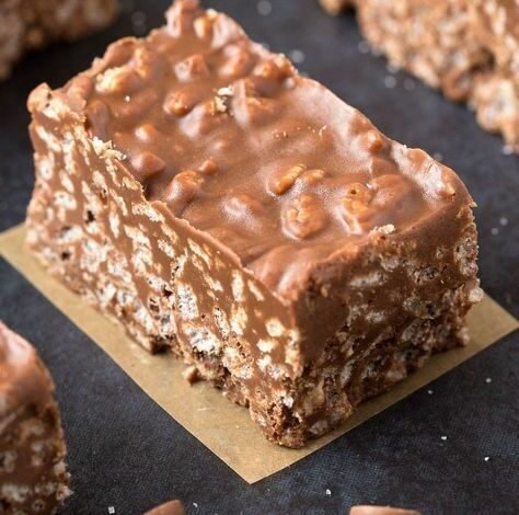 Homemade Crunch Bars