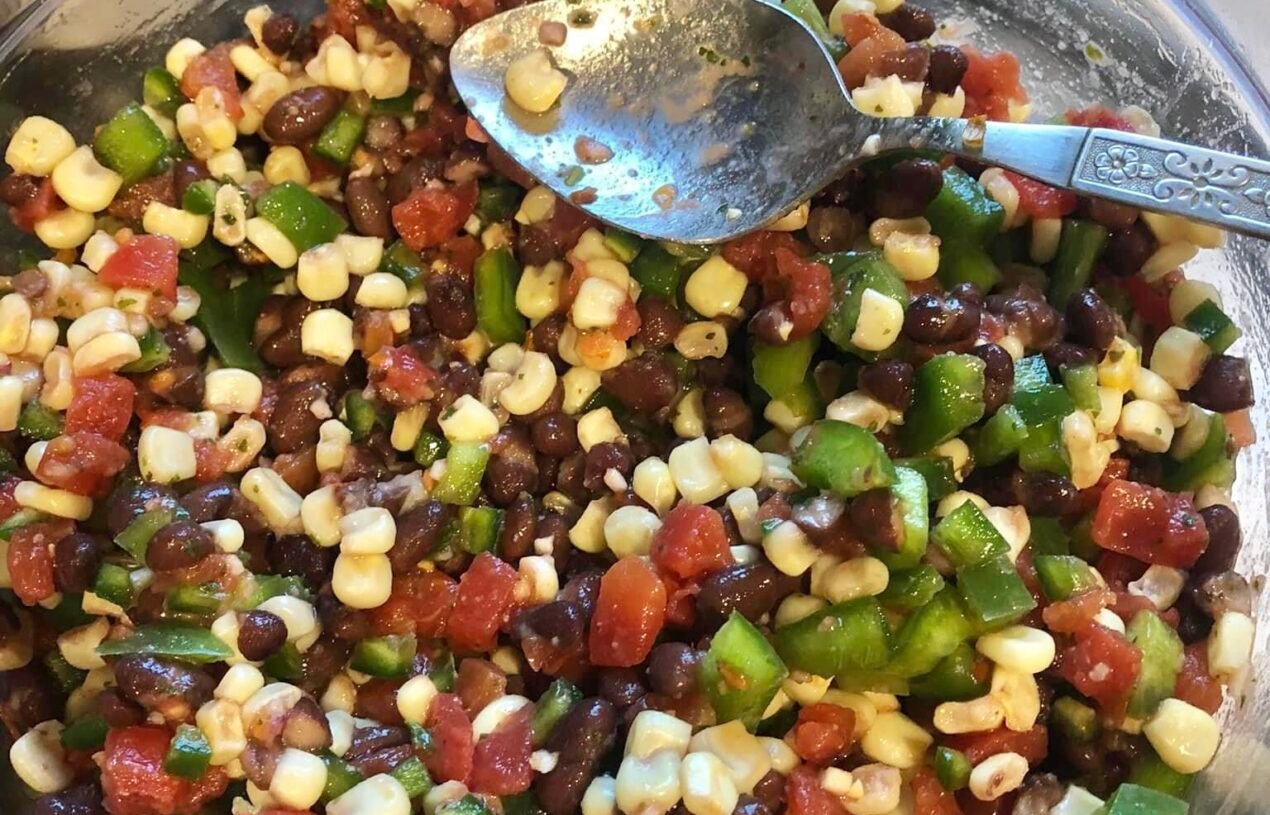 Vegan Black Bean Corn Salsa