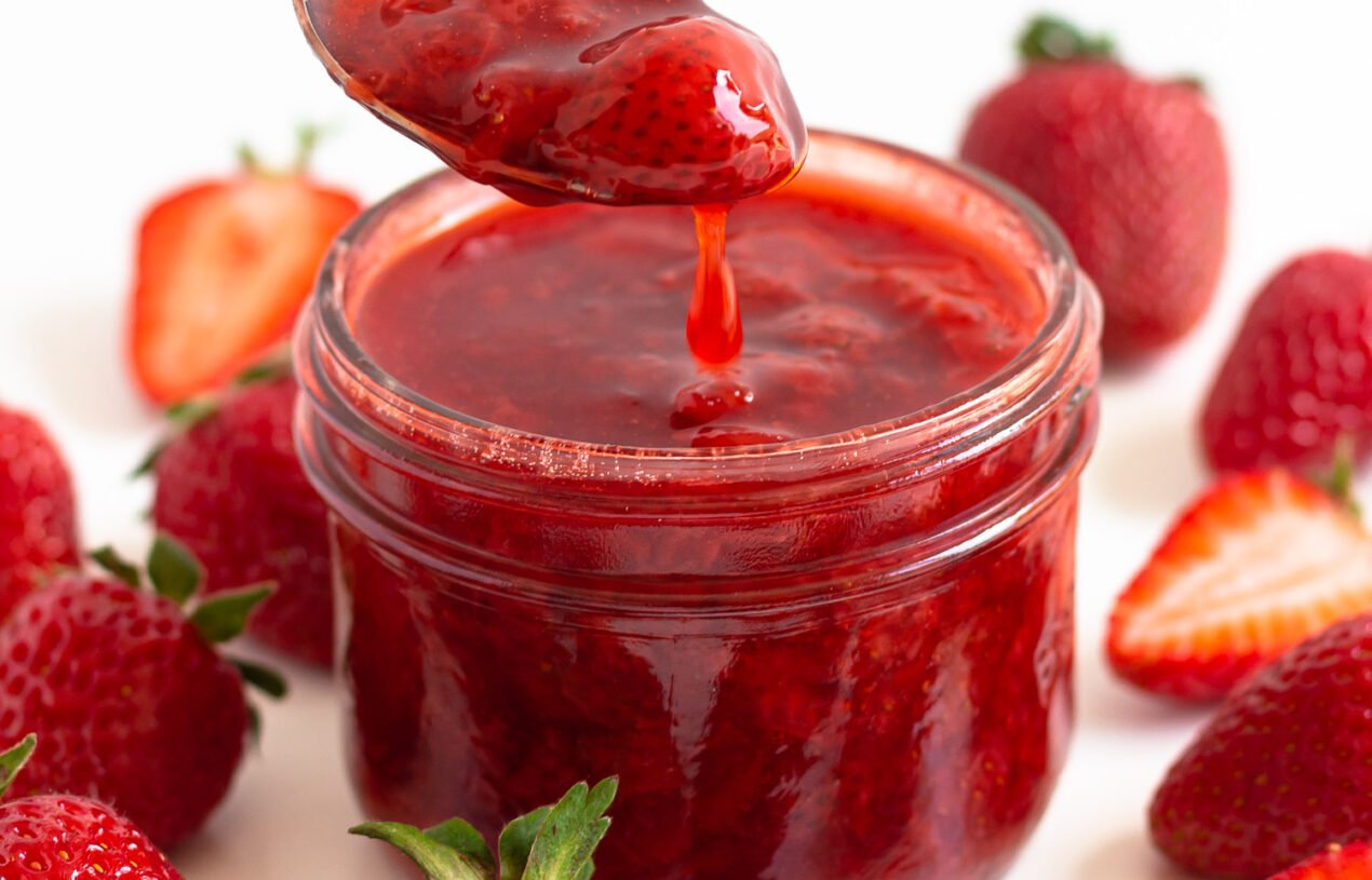 Vegan Strawberry Compote Recipe