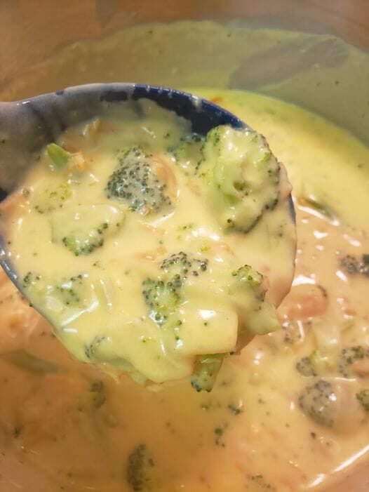 Creamy Broccoli Cheddar Soup