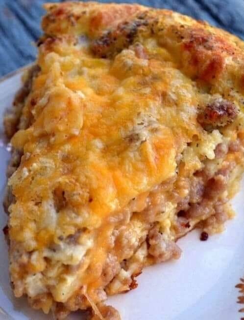 Weight Watchers Monterey Sausage Pie