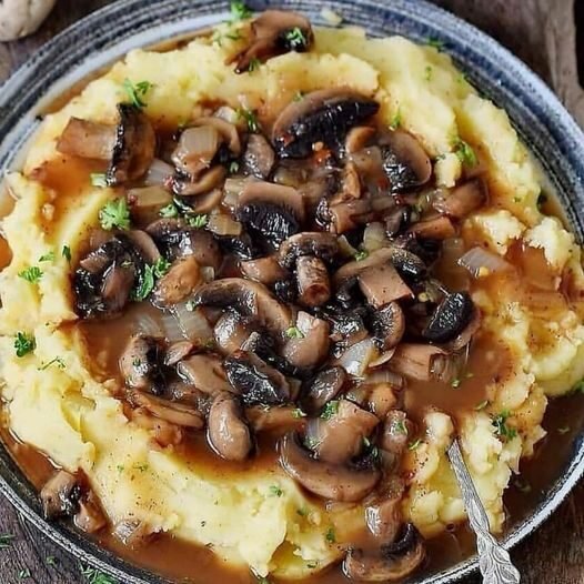 Vegan Mushroom Lentil Stew Recipe