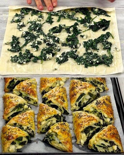VEGAN WORLD’S BEST GREEK SPANAKOPITA TRIANGLES RECIPE