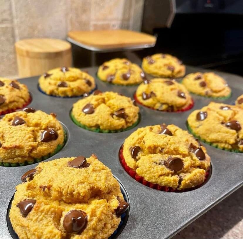 Weight Watchers Pumpkin Chocolate Chip Muffins – 1 point