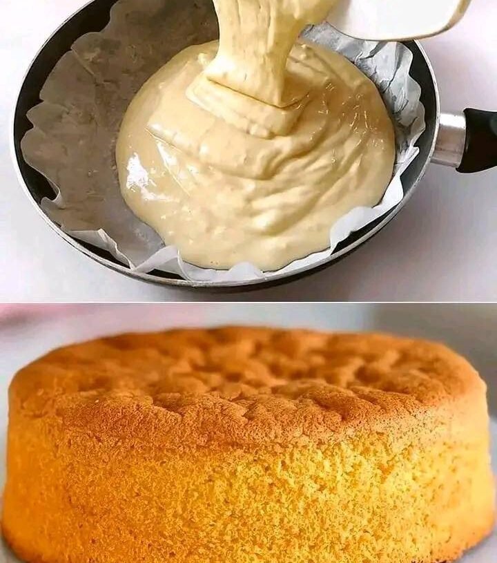 Vanilla Cake Without Oven