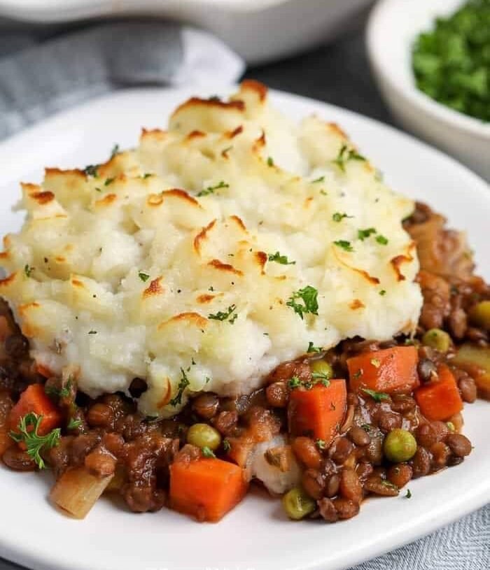 Vegan Lentil Shepherd’s Pie Receipe