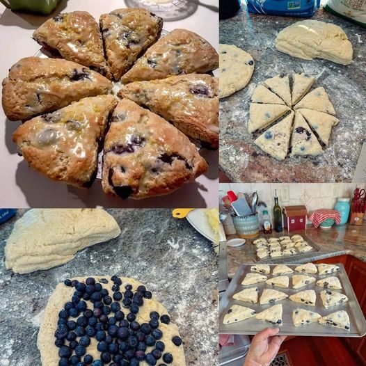 Blueberry Lemon Scones